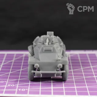 Описание картинки Немецкий бронеавтомобиль Sd.Kfz 221 (s.Pz.B.41) / масштаб 1:56 / 28мм от DModels по цене 650руб | Свободный Рынок Миниатюр - СРМ