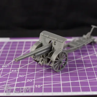 Описание картинки Тяжелое полевое орудие Cannone da 104/32 / масштаб 1:56 / 28мм от DModels по цене 490руб | Свободный Рынок Миниатюр - СРМ