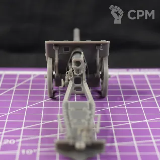 Описание картинки Тяжелое полевое орудие Cannone da 104/32 / масштаб 1:56 / 28мм от DModels по цене 490руб | Свободный Рынок Миниатюр - СРМ