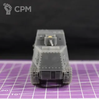 Описание картинки Советский бронетрактор ХТЗ-16 / масштаб 1:56 / 28мм от DModels по цене 760руб | Свободный Рынок Миниатюр - СРМ