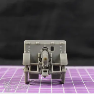 Описание картинки Тяжелое полевое орудие Cannone da 104/32 / масштаб 1:56 / 28мм от DModels по цене 490руб | Свободный Рынок Миниатюр - СРМ