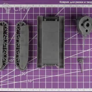 Описание картинки Британский легкий танк M3 Stuart "Honey" / масштаб 1:56 / 28мм от DModels по цене 840руб | Свободный Рынок Миниатюр - СРМ