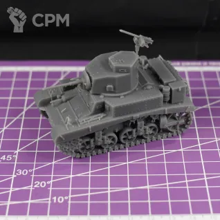Описание картинки Британский легкий танк M3 Stuart "Honey" / масштаб 1:56 / 28мм от DModels по цене 840руб | Свободный Рынок Миниатюр - СРМ