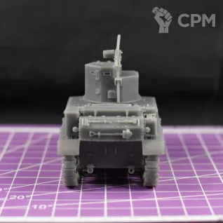 Описание картинки Британский легкий танк M3 Stuart "Honey" / масштаб 1:56 / 28мм от DModels по цене 840руб | Свободный Рынок Миниатюр - СРМ