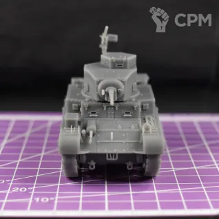 Описание картинки Британский легкий танк M3 Stuart "Honey" / масштаб 1:56 / 28мм от DModels по цене 840руб | Свободный Рынок Миниатюр - СРМ