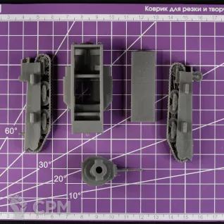 Описание картинки Итальянский легкий танк Fiat L6/40 / масштаб 1:56 / 28мм от DModels по цене 800руб | Свободный Рынок Миниатюр - СРМ