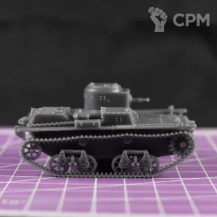 Описание картинки Советский плавающий танк Т-38 / масштаб 1:56/ 28мм от DModels по цене 650руб | Свободный Рынок Миниатюр - СРМ