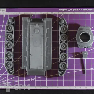 Описание картинки Экранированный советский средний танк Т-34-76 / масштаб 1:56/ 28 мм от DModels по цене 1 500руб | Свободный Рынок Миниатюр - СРМ