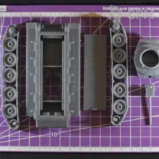 Описание картинки Экранированный советский средний танк Т-34-76 / масштаб 1:56/ 28 мм от DModels по цене 1 500руб | Свободный Рынок Миниатюр - СРМ