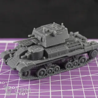 Описание картинки Британский крейсерский танк A9 / масштаб 1:56 / 28мм от DModels по цене 850руб | Свободный Рынок Миниатюр - СРМ