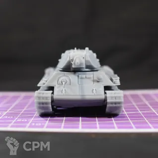 Описание картинки Экранированный советский средний танк Т-34-76 / масштаб 1:56/ 28 мм от DModels по цене 1 500руб | Свободный Рынок Миниатюр - СРМ