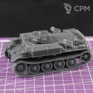 Описание картинки Немецкий огнементый танк Pz.Kpfw.II(F) "Фламинго" / масштаб 1:56 / 28мм от DModels по цене 760руб | Свободный Рынок Миниатюр - СРМ
