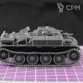 Описание картинки Немецкий огнементый танк Pz.Kpfw.II(F) "Фламинго" / масштаб 1:56 / 28мм от DModels по цене 760руб | Свободный Рынок Миниатюр - СРМ