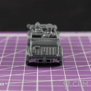 Описание картинки Немецкий автомобиль Kübelwagen с водителем и офицером (версия DAK) /масштаб 1:56 /28мм от DModels по цене 350руб | Свободный Рынок Миниатюр - СРМ