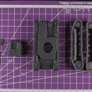 Описание картинки Немецкий легкий танк Pz.Kpfw. II Ausf. А / масштаб 1:56 / 28мм от DModels по цене 800руб | Свободный Рынок Миниатюр - СРМ