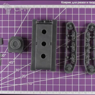Описание картинки Немецкий легкий танк Pz.Kpfw. II Ausf. А / масштаб 1:56 / 28мм от DModels по цене 800руб | Свободный Рынок Миниатюр - СРМ