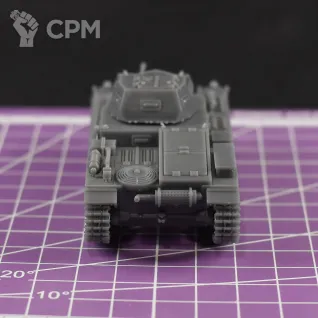 Описание картинки Немецкий легкий танк Pz.Kpfw. II Ausf. А / масштаб 1:56 / 28мм от DModels по цене 800руб | Свободный Рынок Миниатюр - СРМ