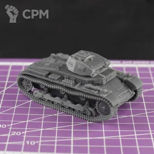 Описание картинки Немецкий легкий танк Pz.Kpfw. II Ausf. А / масштаб 1:56 / 28мм от DModels по цене 800руб | Свободный Рынок Миниатюр - СРМ