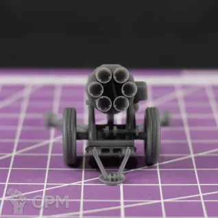 Описание картинки Немецкая РСЗО Nebelwerfer с расчетом / масштаб 1:56 / 28мм от DModels по цене 480руб | Свободный Рынок Миниатюр - СРМ