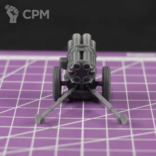 Описание картинки Немецкая РСЗО Nebelwerfer с расчетом / масштаб 1:56 / 28мм от DModels по цене 480руб | Свободный Рынок Миниатюр - СРМ
