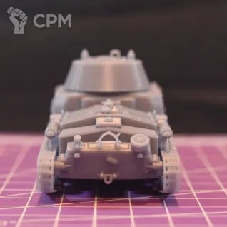 Описание картинки Итальянский средний танк Carro armato M13/40 / масштаб 1:56/ 28 мм от DModels по цене 1 440руб | Свободный Рынок Миниатюр - СРМ