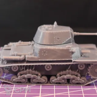Описание картинки Итальянский средний танк Carro armato M13/40 / масштаб 1:56/ 28 мм от DModels по цене 1 440руб | Свободный Рынок Миниатюр - СРМ