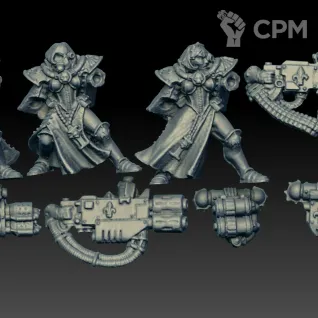 Описание картинки Retributors (Scan) от AxeL's Forge по цене 125руб | Свободный Рынок Миниатюр - СРМ