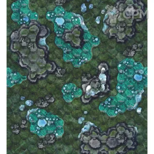 Описание картинки Frozen Pools Set от Dwarf Pirate Foundry по цене 1 400руб | Свободный Рынок Миниатюр - СРМ