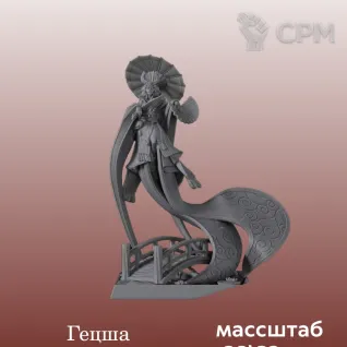 Описание картинки Катай/Ниппон, Miao от 3DPrintClub по цене 375руб | Свободный Рынок Миниатюр - СРМ