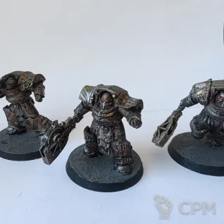 Описание картинки Iron Warriors Tartaros Terminator Squad (альтернативный) от Dan_the_man по цене 1 800руб | Свободный Рынок Миниатюр - СРМ