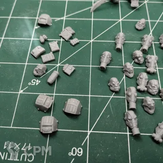 Описание картинки Набор Ogryns , Bullgryns, Nork Deddog от Мастерская Крипов по цене 1 500руб | Свободный Рынок Миниатюр - СРМ