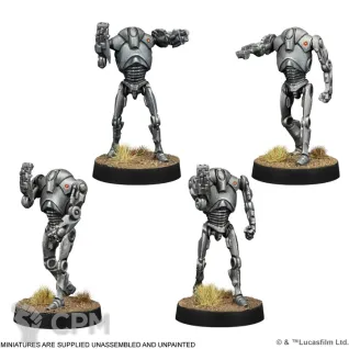 Описание картинки Star Wars: Legion - B2 Super Battle Droids от StarkLogistics по цене 5 040руб | Свободный Рынок Миниатюр - СРМ