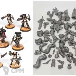 Описание картинки Black Templars Primaris Crusader Squad от Dark Heresy по цене 2 600руб | Свободный Рынок Миниатюр - СРМ