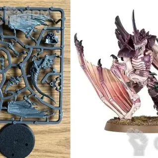 Описание картинки Winged Tyranid Prime от zurdo по цене 1 500руб | Свободный Рынок Миниатюр - СРМ
