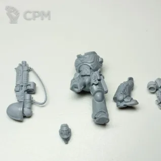 Описание картинки PRIMARIS SPACE MARINE LIEUTENANT WITH AUTO BOLT от Mechanic по цене 350руб | Свободный Рынок Миниатюр - СРМ