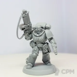 Описание картинки PRIMARIS SPACE MARINE LIEUTENANT WITH AUTO BOLT от Mechanic по цене 350руб | Свободный Рынок Миниатюр - СРМ