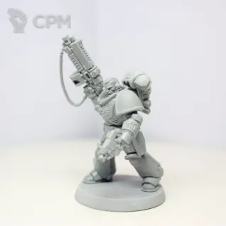 Описание картинки PRIMARIS SPACE MARINE LIEUTENANT WITH AUTO BOLT от Mechanic по цене 350руб | Свободный Рынок Миниатюр - СРМ
