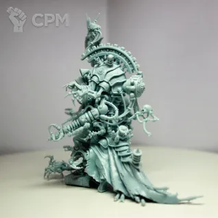 Описание картинки Archmagos Dominus Belisarius Cawl. Adeptus Mechani от Mechanic по цене 950руб | Свободный Рынок Миниатюр - СРМ