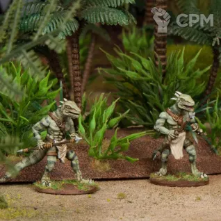 Описание картинки Lizardmen от Base 28 по цене 3 688руб | Свободный Рынок Миниатюр - СРМ