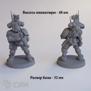 Описание картинки Набор миниатюр Warhammer 40000 Adeptus Astartes Infiltrator Squad / Космодесант:Отряд Инфи от Лавка Приключенца по цене 499руб | Свободный Рынок Миниатюр - СРМ