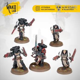 Описание картинки Primaris Crusader Squad (5) от Wako Lab (Recast) по цене 1 770руб | Свободный Рынок Миниатюр - СРМ