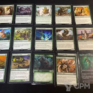 Описание картинки Колода MTG Зеленая (для начинающих) от Барахолка Баллиоза по цене 1 000руб | Свободный Рынок Миниатюр - СРМ