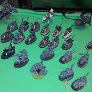 Описание картинки Армия Dark Angels Ravenwing от Jazz по цене 26 000руб | Свободный Рынок Миниатюр - СРМ