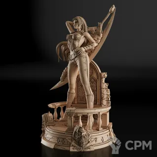 Описание картинки Trish Фигурка (Devil May Cry) от GAS3TXD  по цене 4 200руб | Свободный Рынок Миниатюр - СРМ