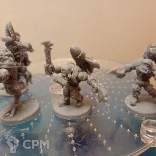 Описание картинки Штормбойзы (Stormboyz), Орки (orc) - Вархаммер 40000 (Миниатюры Warhammer 40000) от Лавка Приключенца по цене 1 049руб | Свободный Рынок Миниатюр - СРМ