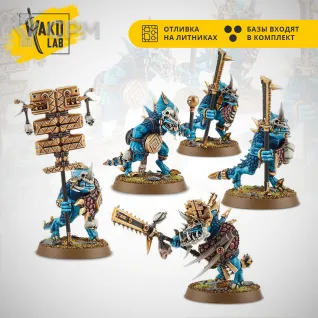 Описание картинки Saurus Guard (5) от Wako Lab (Recast) по цене 1 680руб | Свободный Рынок Миниатюр - СРМ
