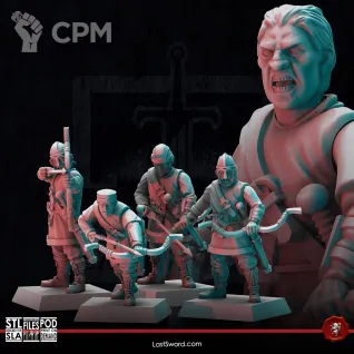 Описание картинки Empire/Auxilia Limitanei Archers от Barduck Miniatures по цене 829руб | Свободный Рынок Миниатюр - СРМ