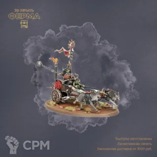 Описание картинки Gloomspite Gitz от 3D-мастерская ФЕРМА" по цене 100руб | Свободный Рынок Миниатюр - СРМ
