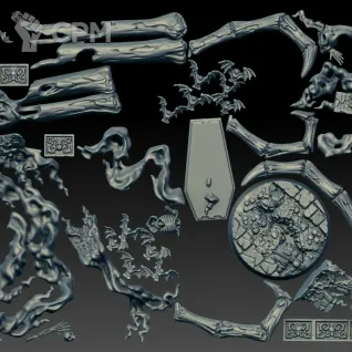 Описание картинки Soulblight Gravelords Manifestations (Scan) от AxeL's Forge по цене 2 700руб | Свободный Рынок Миниатюр - СРМ