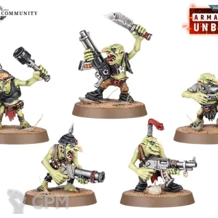Описание картинки Armageddon Gretchin от Mechanikus Forge по цене 700руб | Свободный Рынок Миниатюр - СРМ